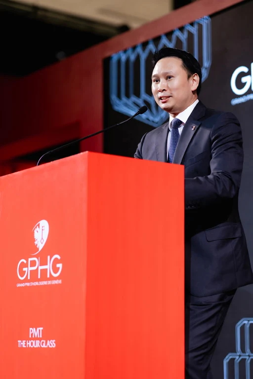PMT The Hourglass เปิดนิทรรศการ GPHG Nomination Tour 2026 การกล่าวในพิธีเปิดนิทรรศการ GPHG 2026 กรุงเทพฯ