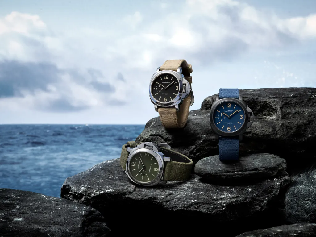 Panerai Luminor PAM01710, PAM01711 และ PAM01714 ขยับไซส์สู่ตัวเรือน 42 มม. Panerai Luminor PAM01710 PAM01711 PAM01714 ตัวเรือน 42mm