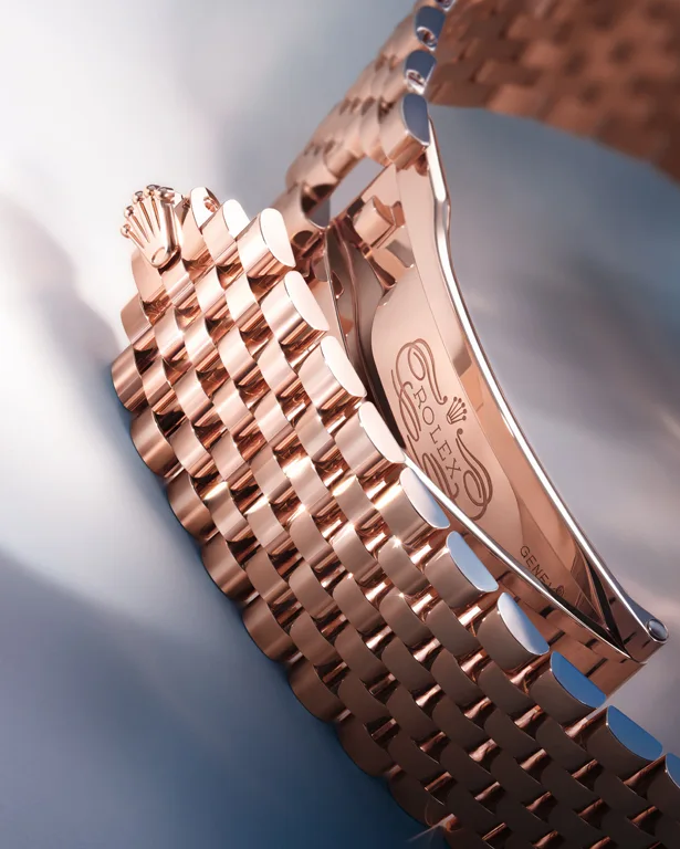 สาย Settimo ทองคำ Everose ของ Rolex Perpetual Padellone 53505-0003