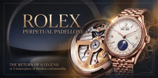 Rolex Perpetual Padellone นาฬิกา Annual Calendar ตัวเรือน Everose Gold และกลไก Calibre 7190