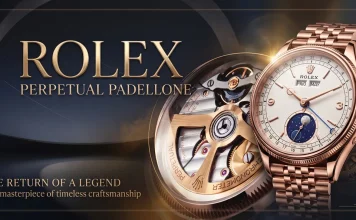 Rolex Perpetual Padellone นาฬิกา Annual Calendar ตัวเรือน Everose Gold และกลไก Calibre 7190