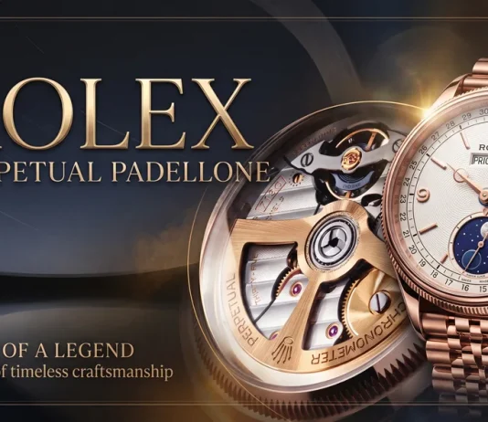 Rolex Perpetual Padellone นาฬิกา Annual Calendar ตัวเรือน Everose Gold และกลไก Calibre 7190