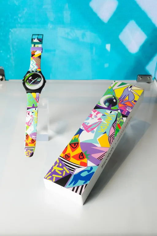 SWATCH จัดงานฉลอง 15 ปี The SWATCH Art Peace Hotel SWATCH Art Peace Hotel STREET EYE SUOZ372 โดย Green Lava