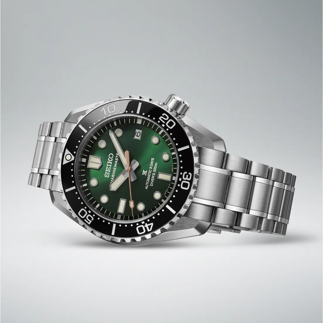 Seiko Prospex Marinemaster 1968 Heritage Save the Ocean Limited Edition HBF003J นำป่าชายเลนสู่หน้าปัดสุดสวย Seiko HBF003J หน้าปัดสีเขียวซันเรย์ แรงบันดาลใจจากป่าชายเลน