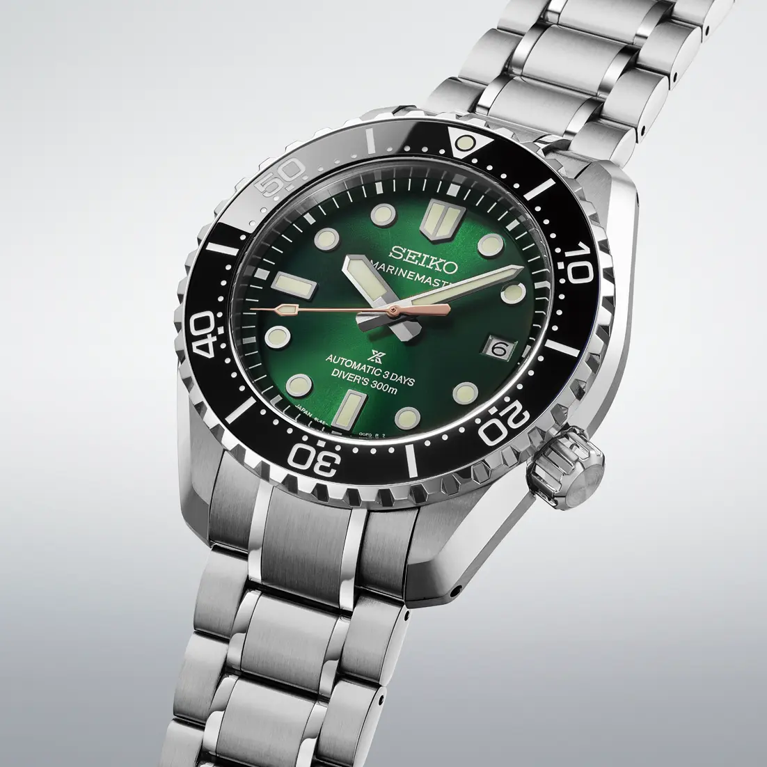 Seiko Prospex Marinemaster 1968 Heritage Save the Ocean Limited Edition HBF003J นำป่าชายเลนสู่หน้าปัดสุดสวย Seiko Marinemaster HBF003J ตัวเรือนสเตนเลสสตีล 42.6 มม.