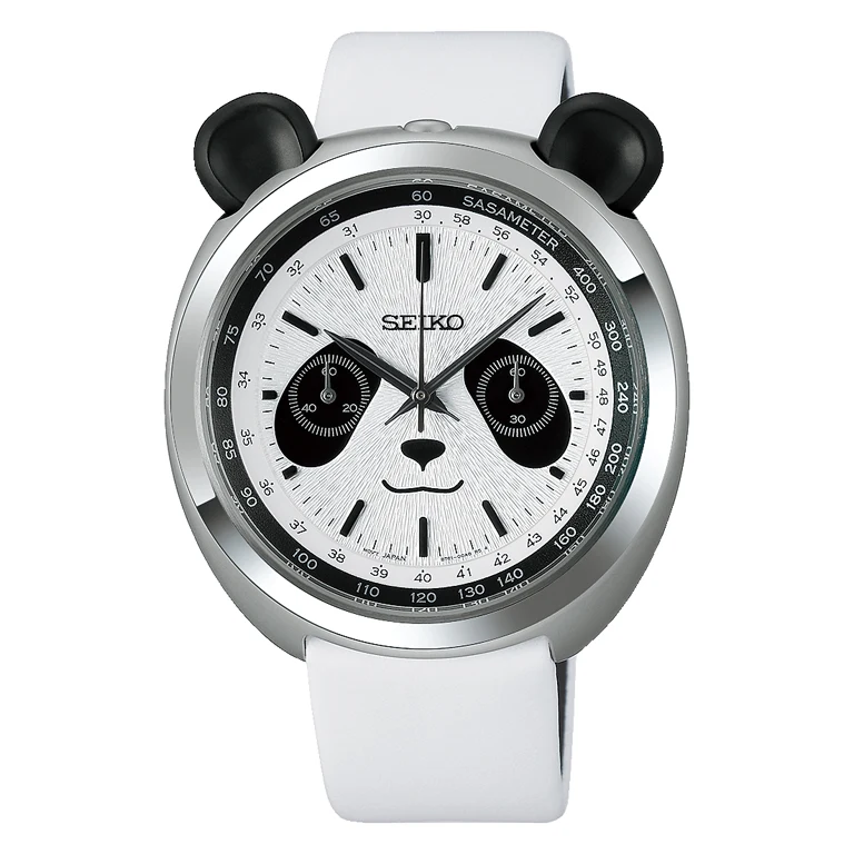 Seiko Power Design Project Collection 2 สานฝันแพนด้าให้เป็นจริง Seiko HHK001P Seiko Power Design Project Collection 2 หน้าปัดสีขาวดำ