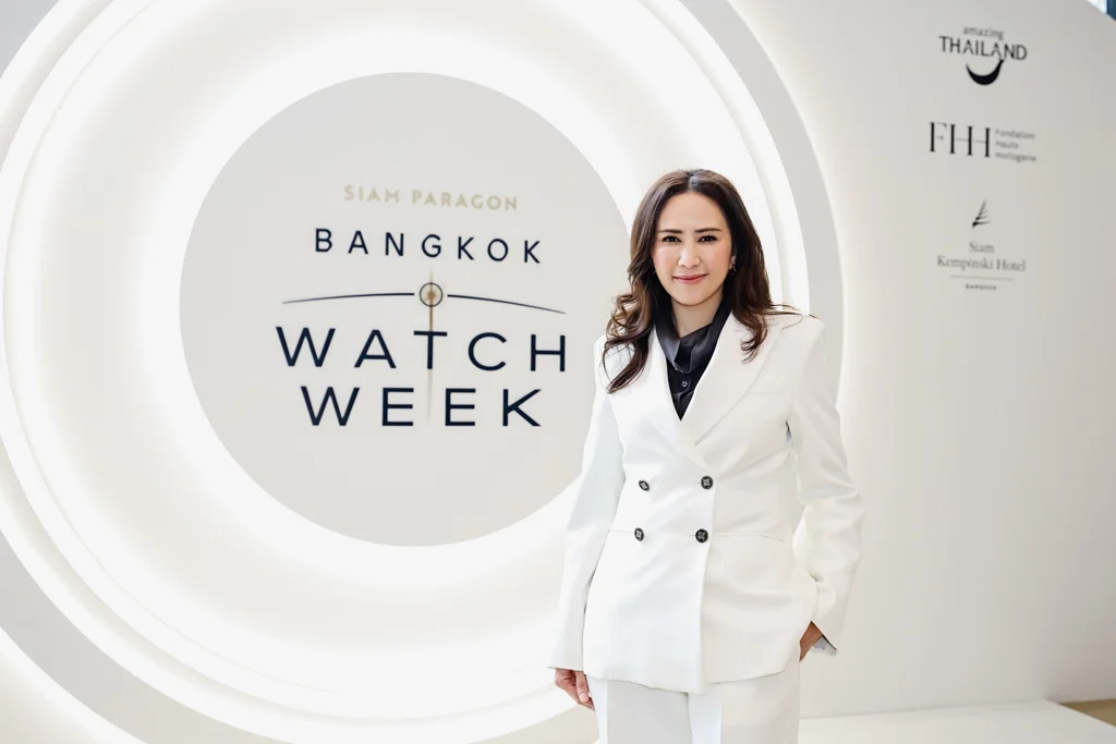 Siam Paragon Bangkok Watch Week 2026 ประสบความสำเร็จอย่างยิ่งใหญ่ คุณธณพร ตันติยานนท์ สยามพารากอน ในงาน Siam Paragon Bangkok Watch Week 2026