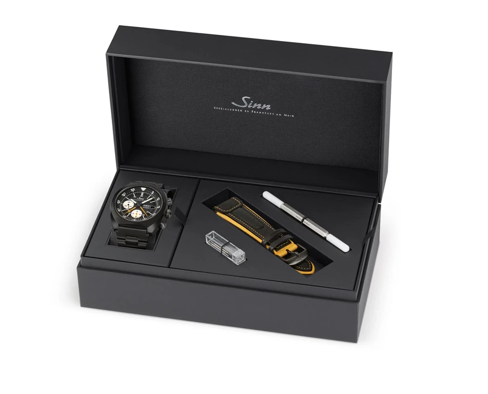 Sinn 140 A S Anniversary Limited Edition ฉลอง 65 ปีบริษัทกับเรือนเวลาแห่งอวกาศ กล่อง Sinn 140 A S Anniversary พร้อมสายหนังและเครื่องมือเปลี่ยนสาย