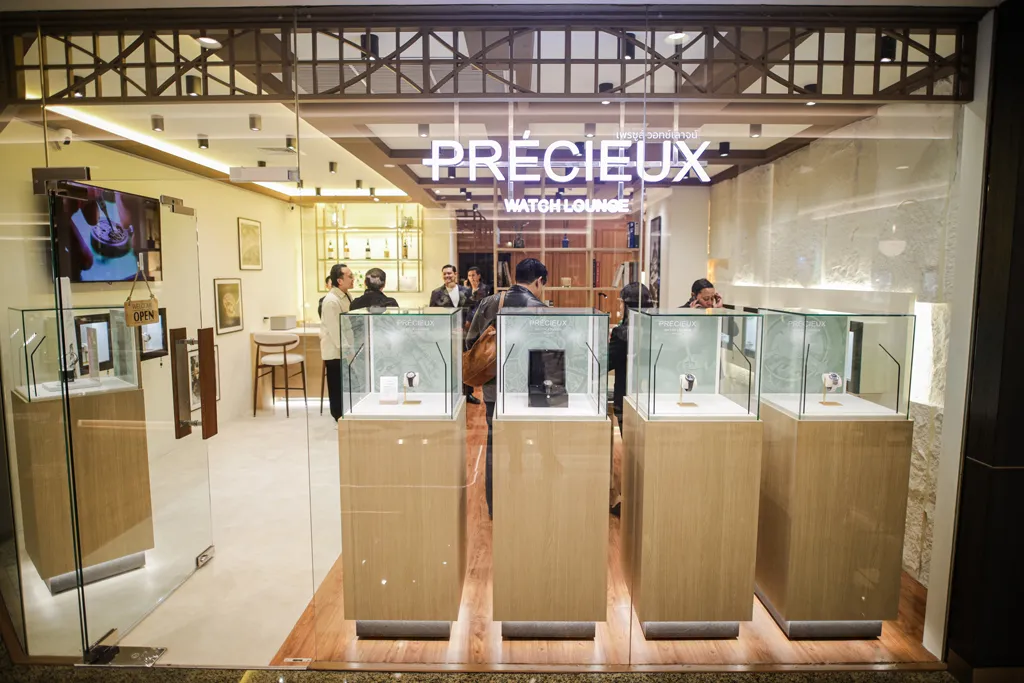 หน้าร้าน PRÉCIEUX Watch Lounge Thailand จุดจำหน่ายนาฬิกา TITONI แห่งใหม่