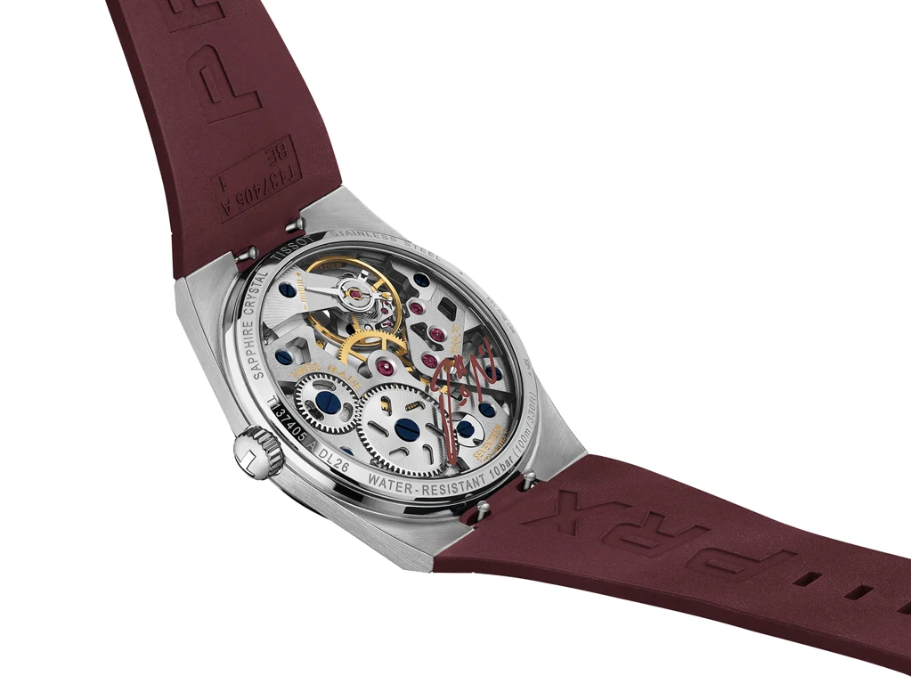 Tissot PRX Skeleton Damian Lillard Special Edition พลิกโฉมสู่นาฬิกาไขลานแปลงร่างเป็น Pocket Watch ได้ Tissot PRX Skeleton Damian Lillard หน้าปัดเปลือยและเม็ดมะยม
