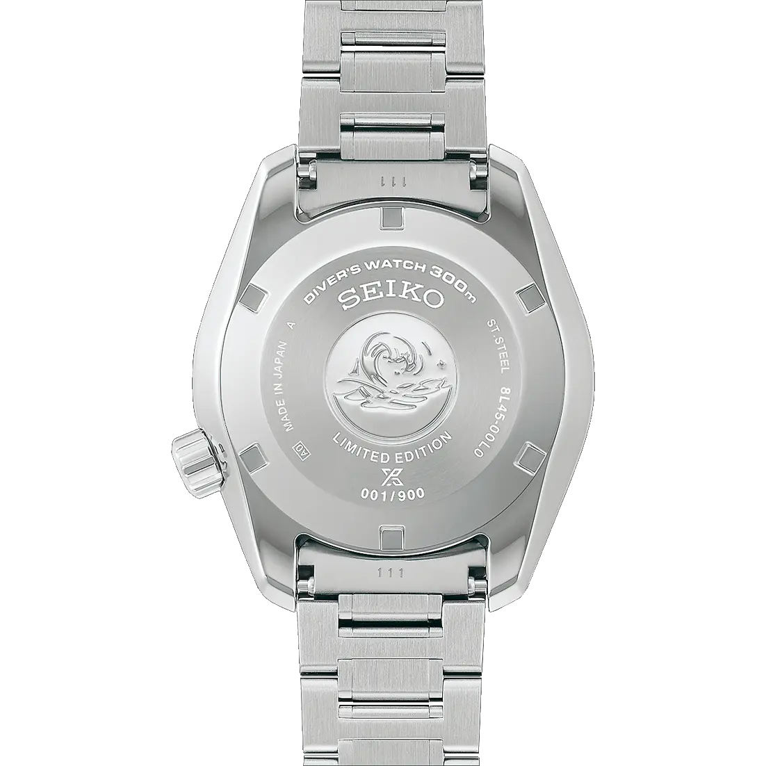 Seiko Prospex Marinemaster 1968 Heritage Save the Ocean Limited Edition HBF003J นำป่าชายเลนสู่หน้าปัดสุดสวย ฝาหลัง Seiko HBF003J Save the Ocean Limited Edition 900 เรือน